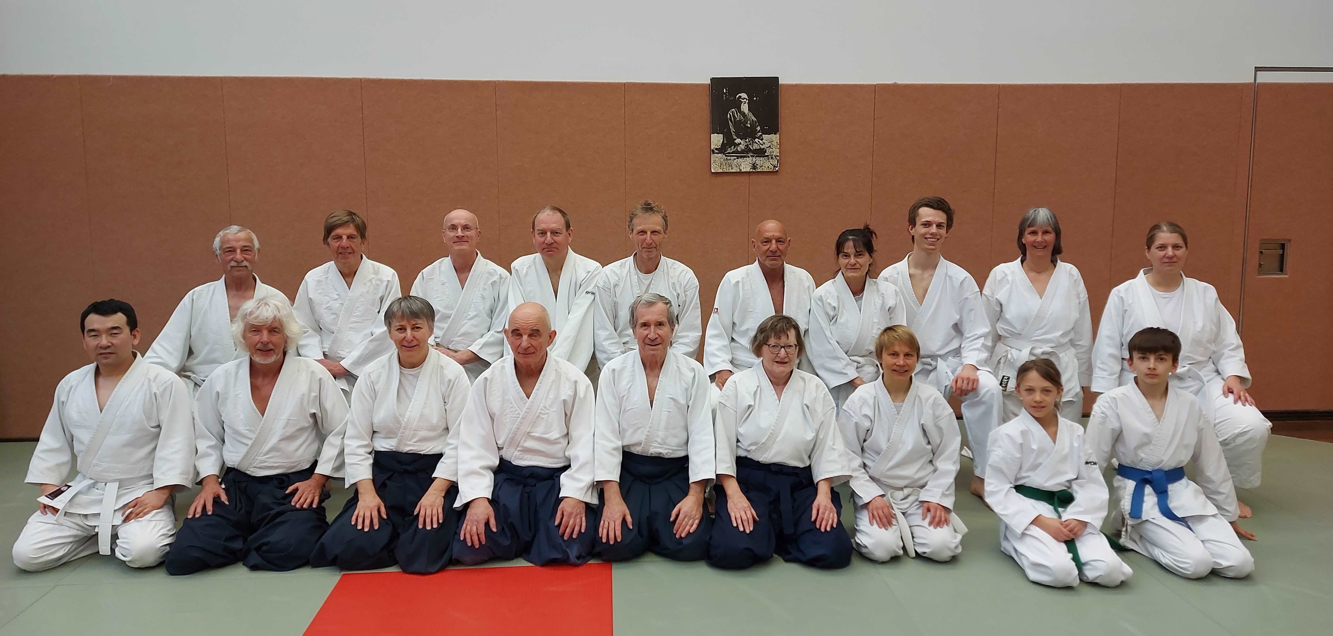 Aikido-Stock-/Schwertlehrgang im TSV Unterhaching