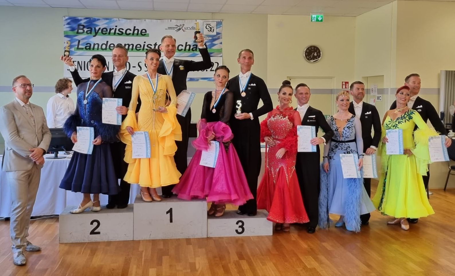 Tanzen: 19.06. Bayrische Meisterschaften der Senioren III S in Fürth  
