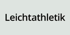 Leichtathletik